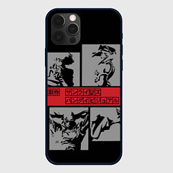 Чехол для iPhone 12 Pro Max Cowboy Bebop anime, цвет: 3D-черный