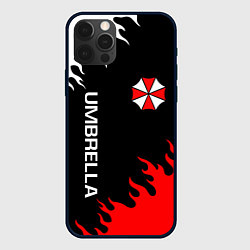 Чехол для iPhone 12 Pro Max UMBRELLA CORP, цвет: 3D-черный