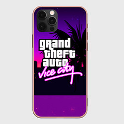 Чехол для iPhone 12 Pro Max GTA:VICE CITY, цвет: 3D-светло-розовый