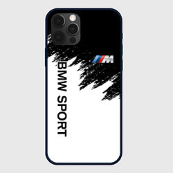 Чехол для iPhone 12 Pro Max BMW, цвет: 3D-черный