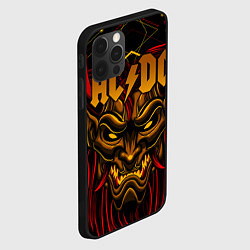 Чехол для iPhone 12 Pro Max ACDC, цвет: 3D-черный — фото 2
