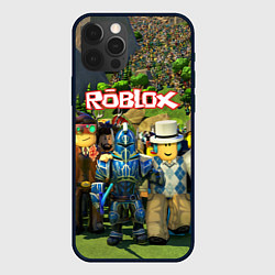 Чехол для iPhone 12 Pro Max ROBLOX, цвет: 3D-черный