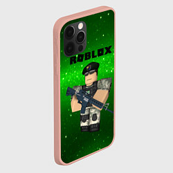 Чехол для iPhone 12 Pro Max Roblox, цвет: 3D-светло-розовый — фото 2