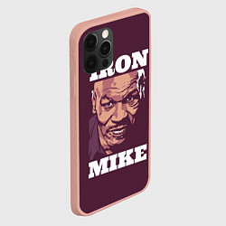 Чехол для iPhone 12 Pro Max Mike Tyson, цвет: 3D-светло-розовый — фото 2