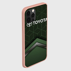 Чехол для iPhone 12 Pro Max TOYOTA, цвет: 3D-светло-розовый — фото 2