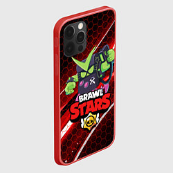 Чехол для iPhone 12 Pro Max BRAWL STARS VIRUS 8-BIT, цвет: 3D-красный — фото 2