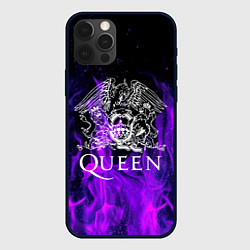 Чехол для iPhone 12 Pro Max QUEEN, цвет: 3D-черный