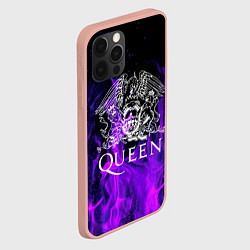 Чехол для iPhone 12 Pro Max QUEEN, цвет: 3D-светло-розовый — фото 2