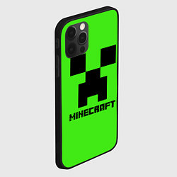 Чехол для iPhone 12 Pro Max MINECRAFT, цвет: 3D-черный — фото 2