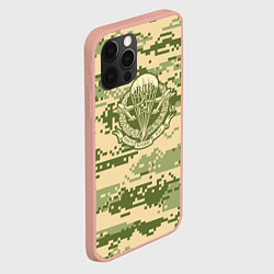 Чехол для iPhone 12 Pro Max ВДВ СССР, цвет: 3D-светло-розовый — фото 2