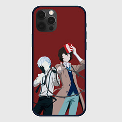 Чехол для iPhone 12 Pro Max Atsushi Nakajima & Osamu Dazai, цвет: 3D-черный