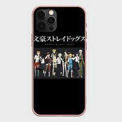 Чехол для iPhone 12 Pro Max Bungou Stray Dogs, цвет: 3D-светло-розовый