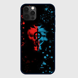 Чехол для iPhone 12 Pro Max Стальной алхимик, цвет: 3D-черный