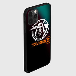Чехол для iPhone 12 Pro Max The Division 2 Logo, цвет: 3D-черный — фото 2