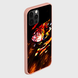 Чехол для iPhone 12 Pro Max KIMETSU NO YAIBA, цвет: 3D-светло-розовый — фото 2