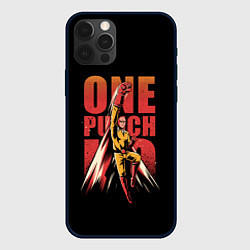 Чехол для iPhone 12 Pro Max ONE-PUNCH MAN, цвет: 3D-черный