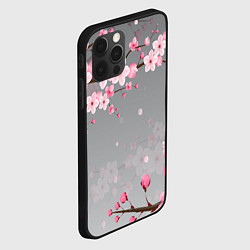 Чехол для iPhone 12 Pro Max САКУРА, цвет: 3D-черный — фото 2