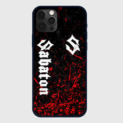 Чехол для iPhone 12 Pro Max SABATON, цвет: 3D-черный