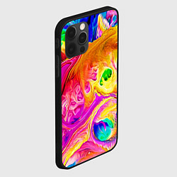 Чехол для iPhone 12 Pro Max TIE DYE, цвет: 3D-черный — фото 2