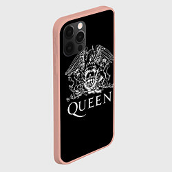 Чехол для iPhone 12 Pro Max QUEEN, цвет: 3D-светло-розовый — фото 2
