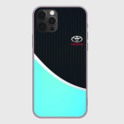 Чехол для iPhone 12 Pro Max TOYOTA, цвет: 3D-серый