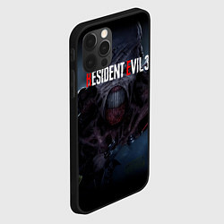 Чехол для iPhone 12 Pro Max Resident evil 3 remake, цвет: 3D-черный — фото 2