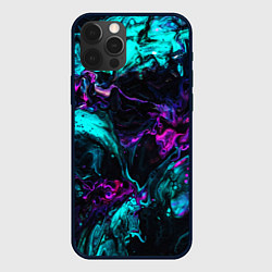 Чехол для iPhone 12 Pro Max ABSTRACT, цвет: 3D-черный