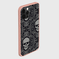 Чехол для iPhone 12 Pro Max Весёлый Роджер, цвет: 3D-светло-розовый — фото 2