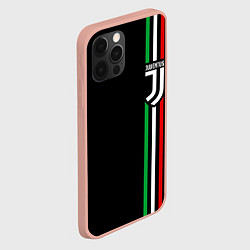 Чехол для iPhone 12 Pro Max JUVENTUS, цвет: 3D-светло-розовый — фото 2