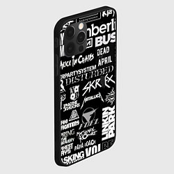 Чехол для iPhone 12 Pro Max Рок группы, цвет: 3D-черный — фото 2