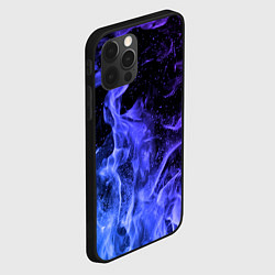 Чехол для iPhone 12 Pro Max ОГОНЬ, цвет: 3D-черный — фото 2