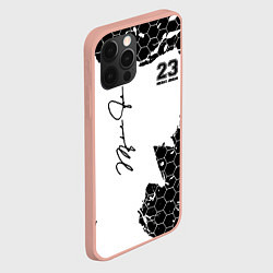 Чехол для iPhone 12 Pro Max Michael Jordan 23, цвет: 3D-светло-розовый — фото 2