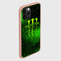 Чехол для iPhone 12 Pro Max MONSTER ENERGY, цвет: 3D-светло-розовый — фото 2