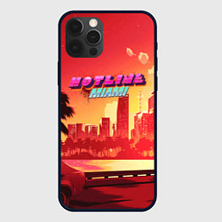 Чехол для iPhone 12 Pro Max HOTLINE MIAMI, цвет: 3D-черный