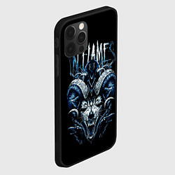 Чехол для iPhone 12 Pro Max IN FLAMES, цвет: 3D-черный — фото 2