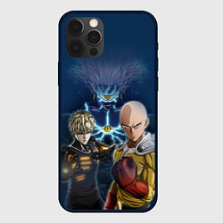 Чехол для iPhone 12 Pro Max One Punch Man, цвет: 3D-черный