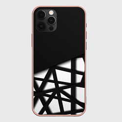 Чехол iPhone 12 Pro Max BLACK GEOMETRY