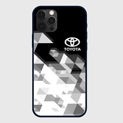 Чехол для iPhone 12 Pro Max TOYOTA, цвет: 3D-черный