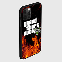 Чехол для iPhone 12 Pro Max GTA 5, цвет: 3D-черный — фото 2