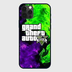 Чехол для iPhone 12 Pro Max GTA 5, цвет: 3D-черный