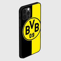 Чехол для iPhone 12 Pro Max BORUSSIA, цвет: 3D-черный — фото 2