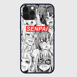 Чехол для iPhone 12 Pro Max SENPAI, цвет: 3D-черный