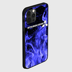 Чехол для iPhone 12 Pro Max MITSUBISHI, цвет: 3D-черный — фото 2