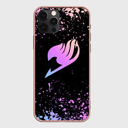 Чехол для iPhone 12 Pro Max Fairy Tail, цвет: 3D-светло-розовый