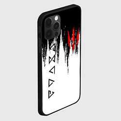 Чехол для iPhone 12 Pro Max The Witcher, цвет: 3D-черный — фото 2