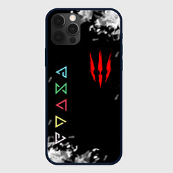 Чехол для iPhone 12 Pro Max THE WITCHER, цвет: 3D-черный