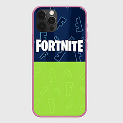 Чехол для iPhone 12 Pro Max FORTNITE ФОРТНАЙТ, цвет: 3D-малиновый