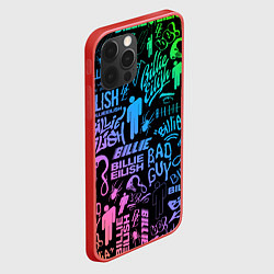 Чехол для iPhone 12 Pro Max BILLIE EILISH БИЛЛИ АЙЛИШ, цвет: 3D-красный — фото 2