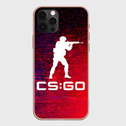 Чехол для iPhone 12 Pro Max CS GO КС ГО, цвет: 3D-светло-розовый