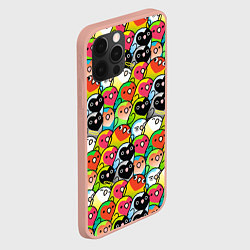 Чехол для iPhone 12 Pro Max Папуги, цвет: 3D-светло-розовый — фото 2